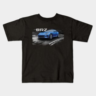 World Rally Blue Pearl BRZ 2022 gr86 zc6 Kids T-Shirt